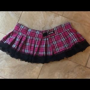 Hustler mini skirt